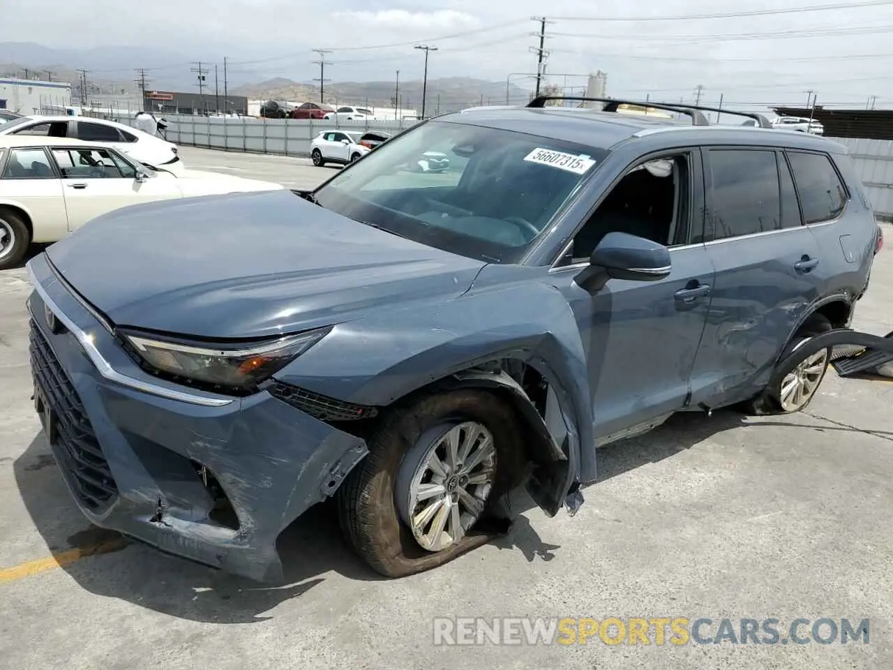 1 Photograph of a damaged car 5TDAAAA58RS001022 TOYOTA GRAND HIGH 2024