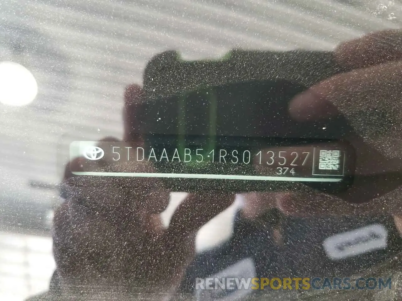 13 Photograph of a damaged car 5TDAAAB51RS013527 TOYOTA GRAND HIGH 2024