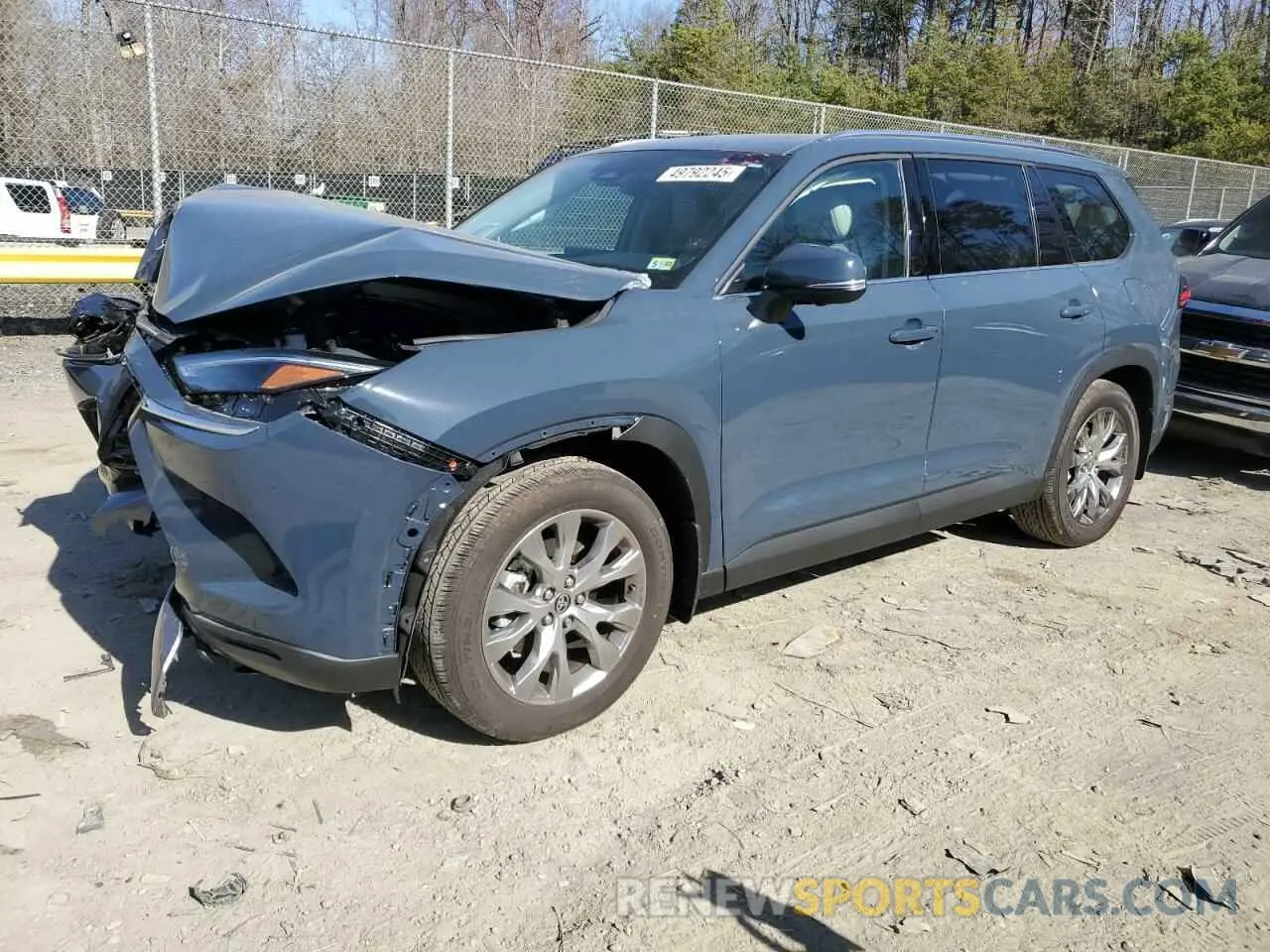 1 Photograph of a damaged car 5TDAAAB58RS053345 TOYOTA GRAND HIGH 2024
