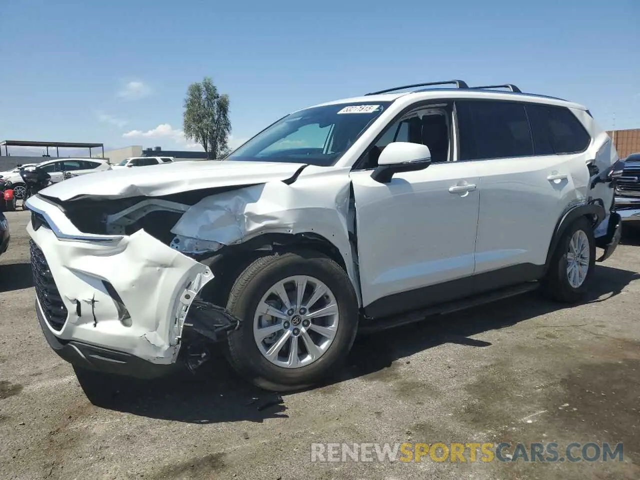 1 Photograph of a damaged car 5TDACAB54SS032413 TOYOTA GRAND HIGH 2025