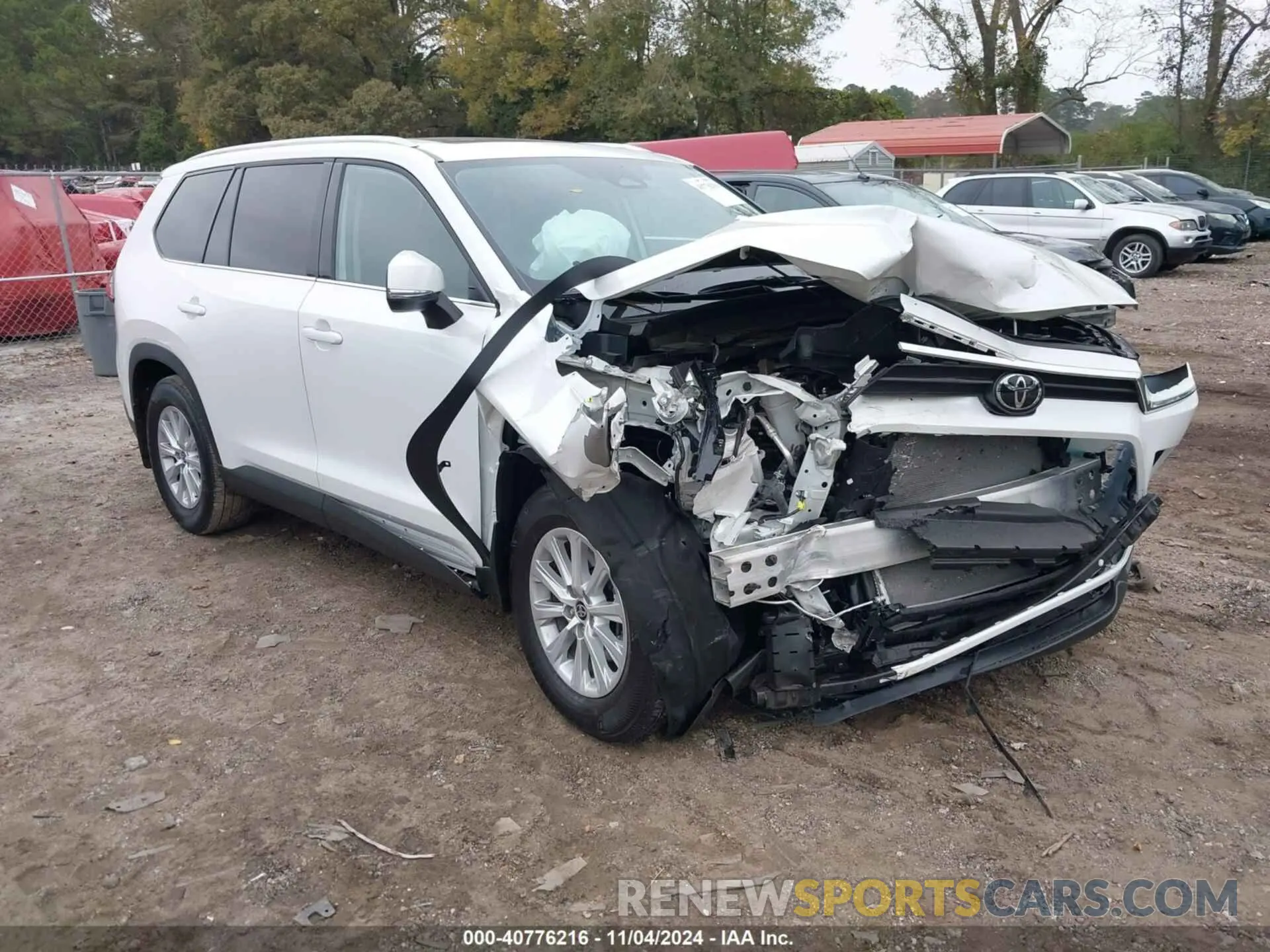 1 Photograph of a damaged car 5TDAAAA57RS011153 TOYOTA GRAND HIGHLANDER 2024