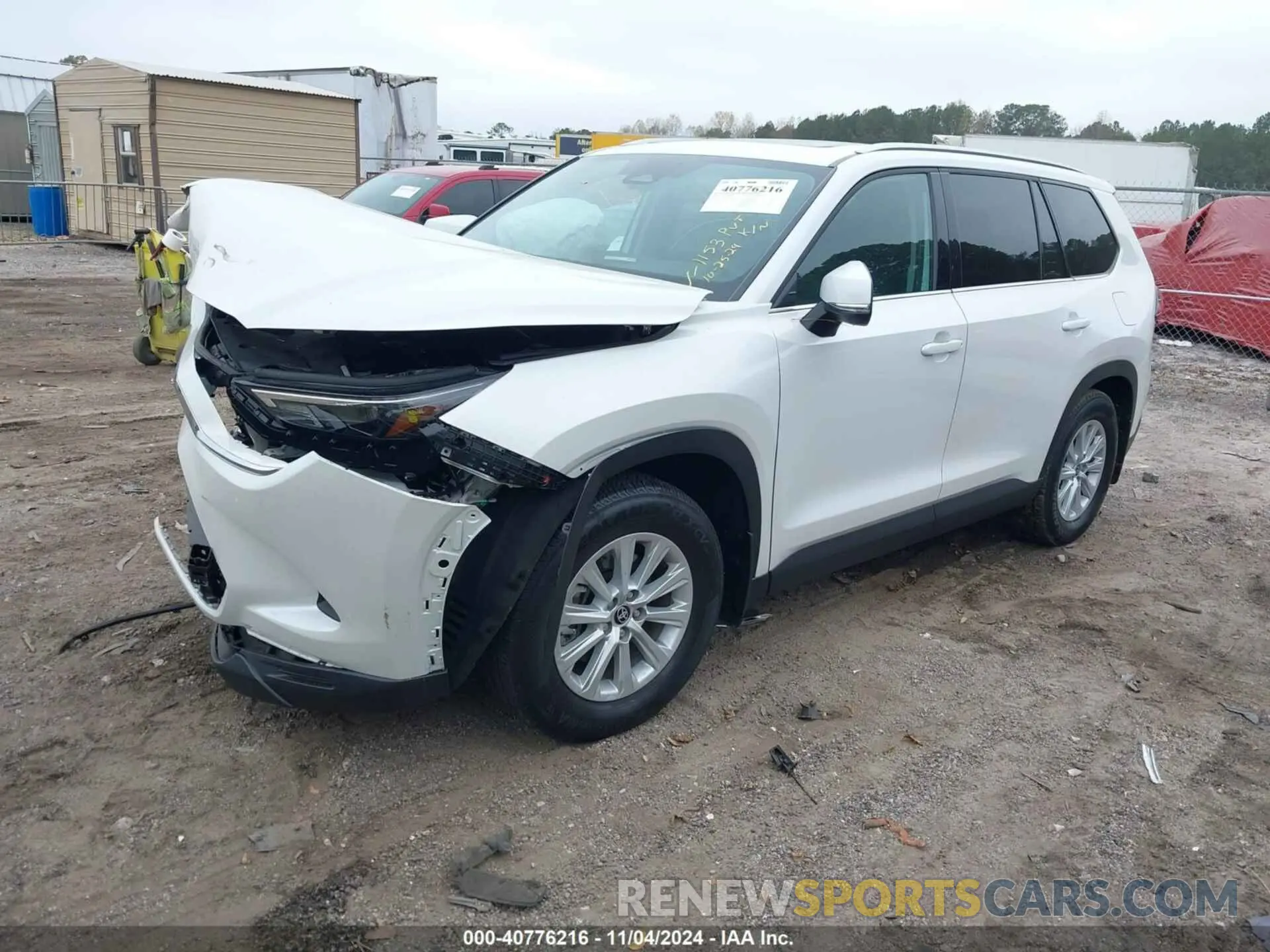 2 Photograph of a damaged car 5TDAAAA57RS011153 TOYOTA GRAND HIGHLANDER 2024