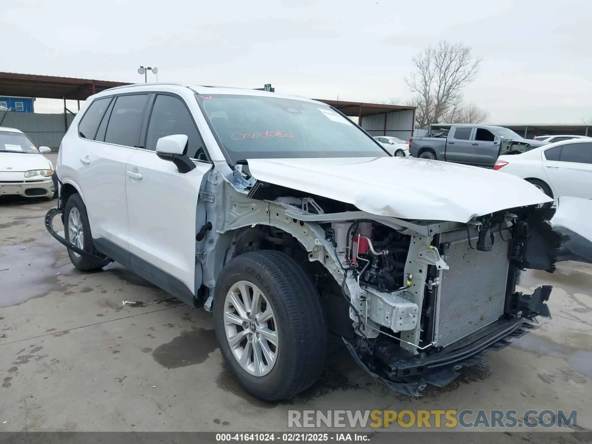 1 Photograph of a damaged car 5TDAAAB52RS059190 TOYOTA GRAND HIGHLANDER 2024