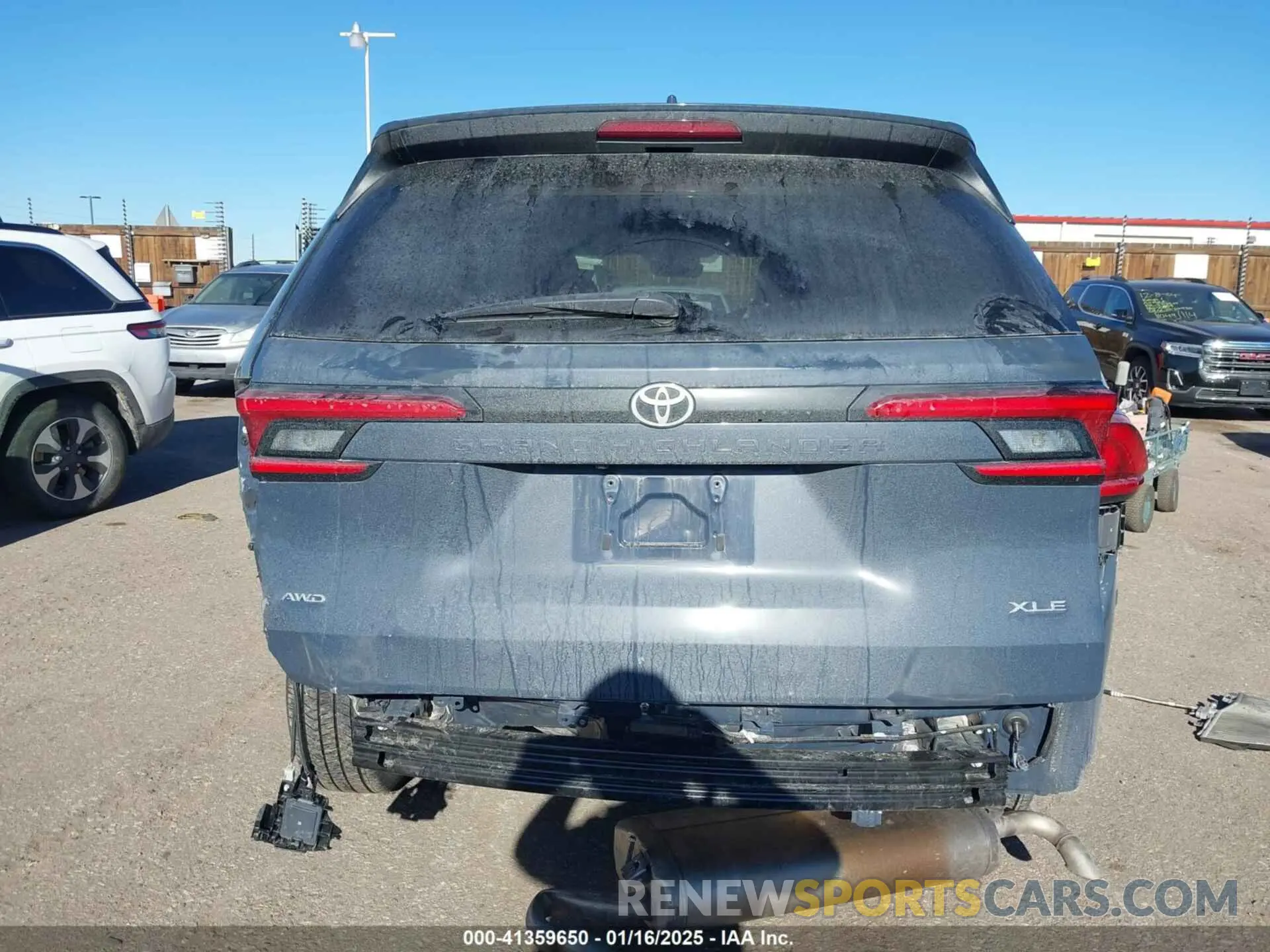 16 Photograph of a damaged car 5TDAAAB53RS045380 TOYOTA GRAND HIGHLANDER 2024