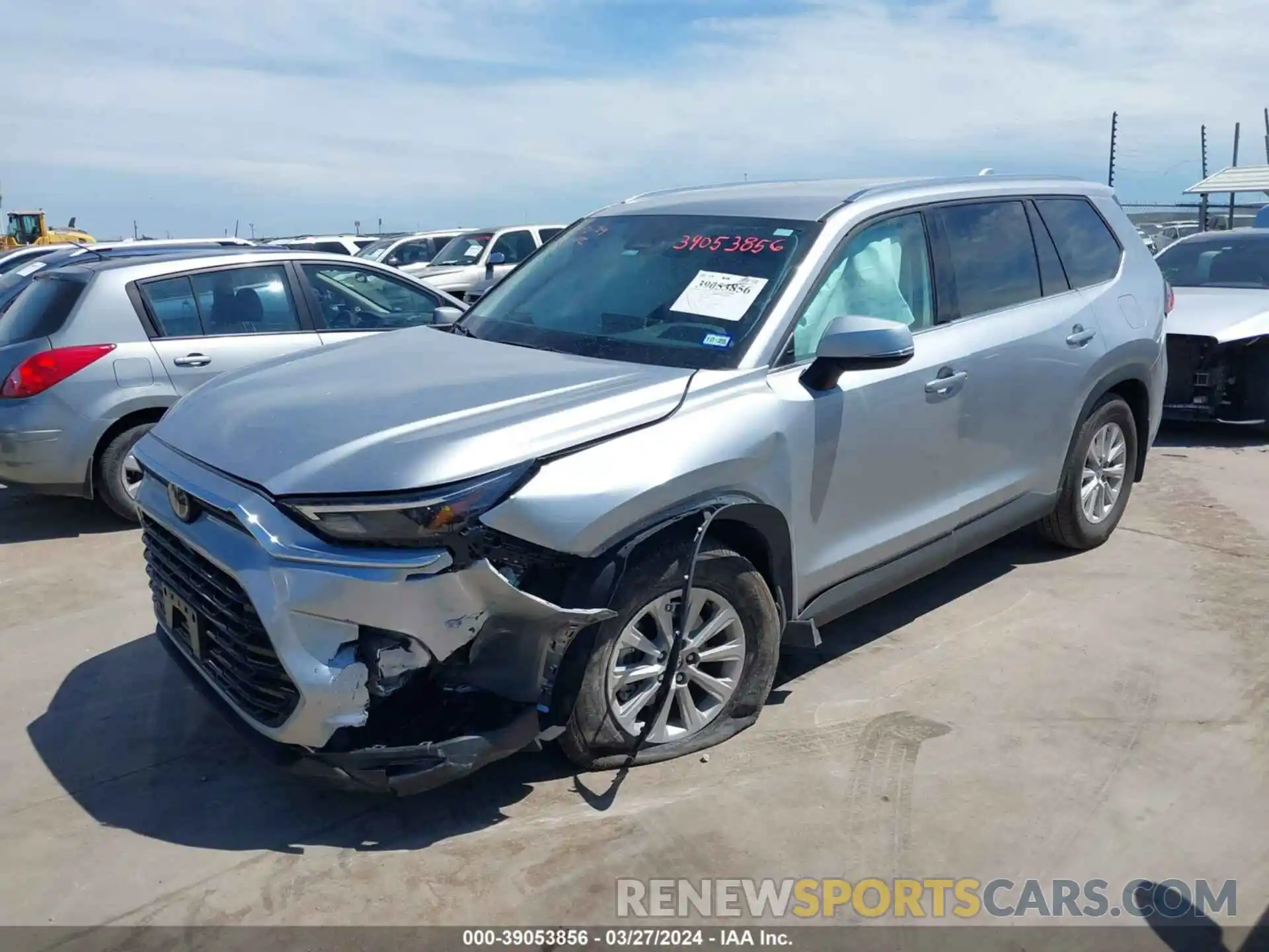 2 Photograph of a damaged car 5TDAAAB54RS024585 TOYOTA GRAND HIGHLANDER 2024