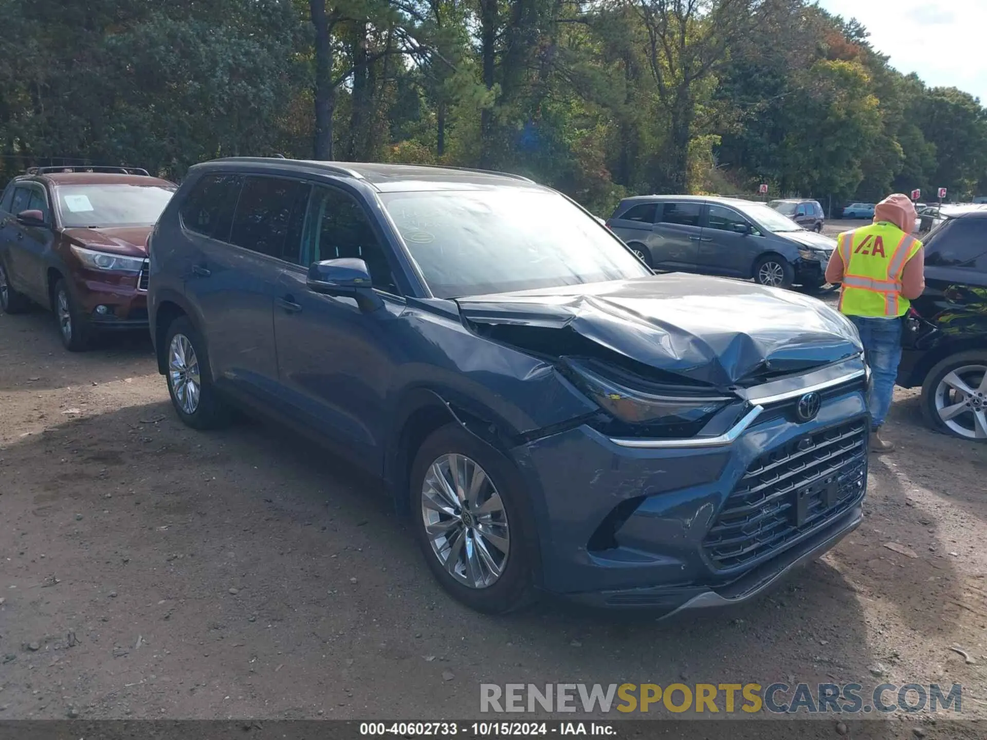 1 Photograph of a damaged car 5TDAAAB56RS005150 TOYOTA GRAND HIGHLANDER 2024