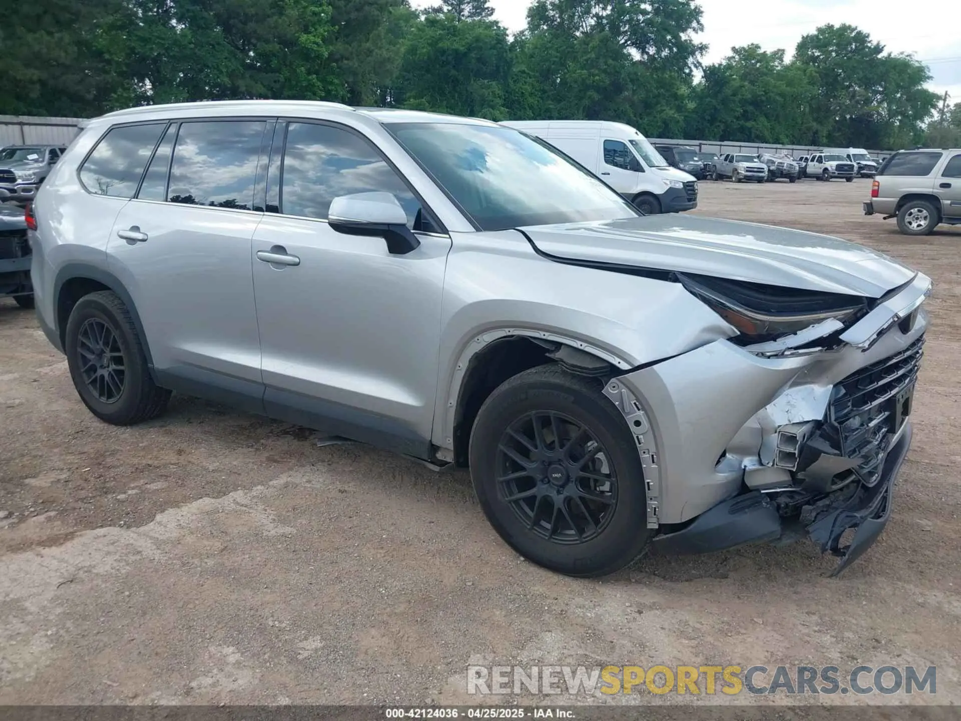1 Photograph of a damaged car 5TDAAAB57RS007330 TOYOTA GRAND HIGHLANDER 2024