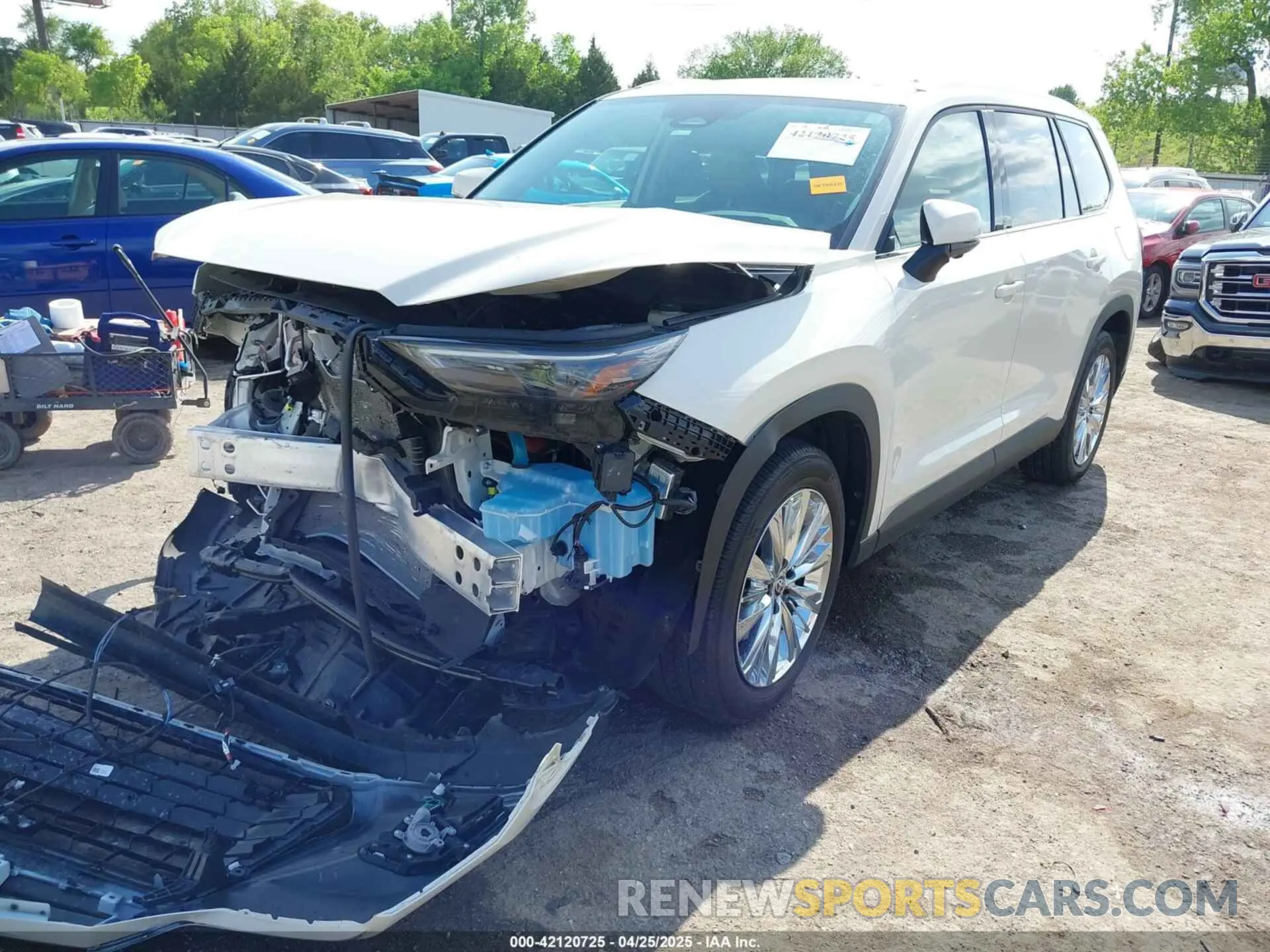 2 Photograph of a damaged car 5TDAAAB57RS015864 TOYOTA GRAND HIGHLANDER 2024
