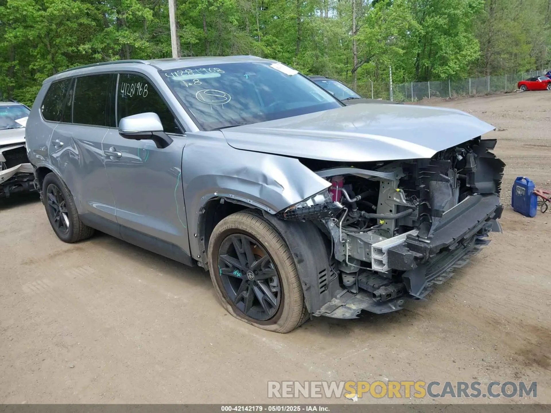 1 Photograph of a damaged car 5TDACAB52RS010775 TOYOTA GRAND HIGHLANDER 2024