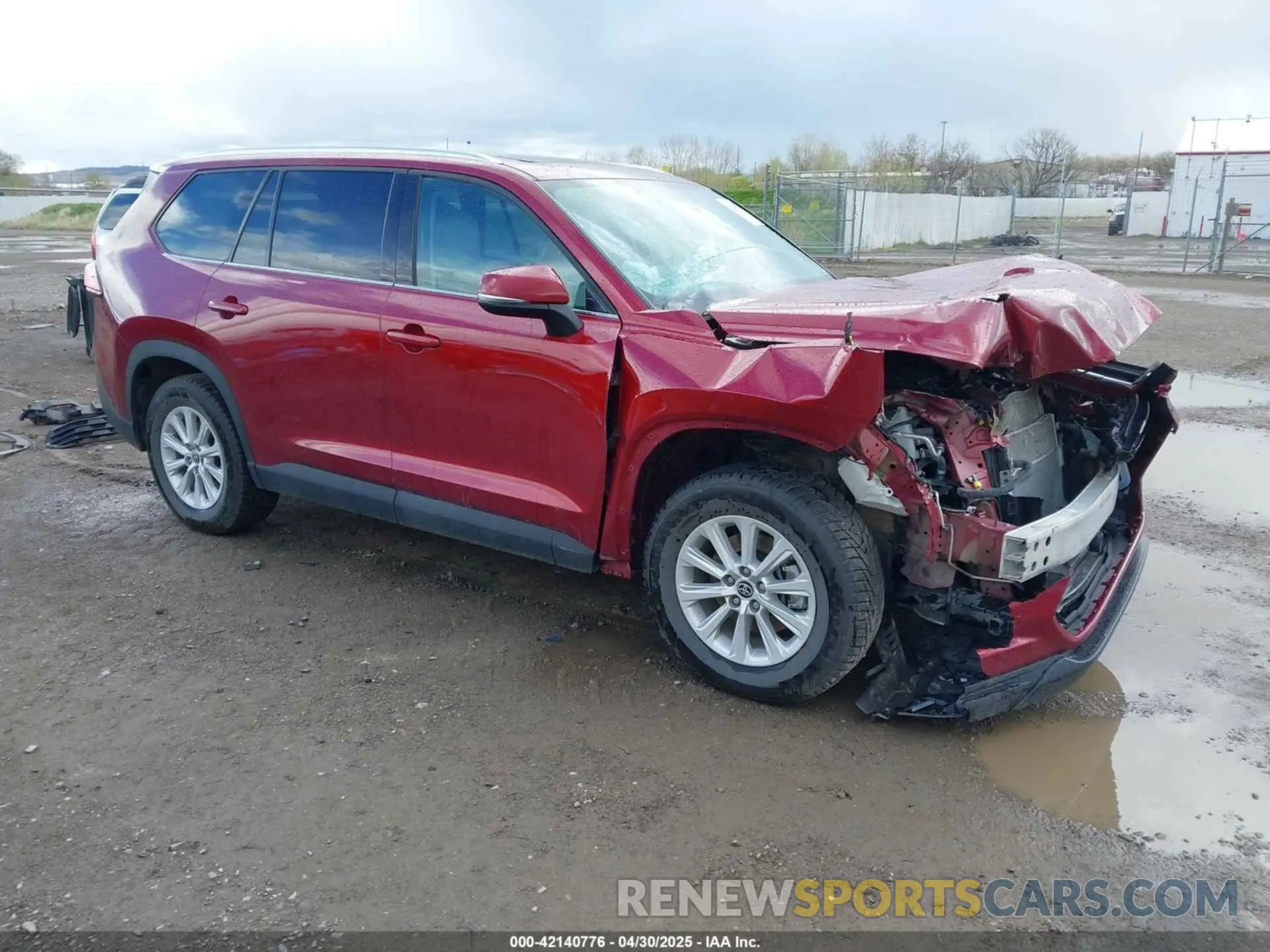 1 Photograph of a damaged car 5TDACAB58RS005886 TOYOTA GRAND HIGHLANDER 2024
