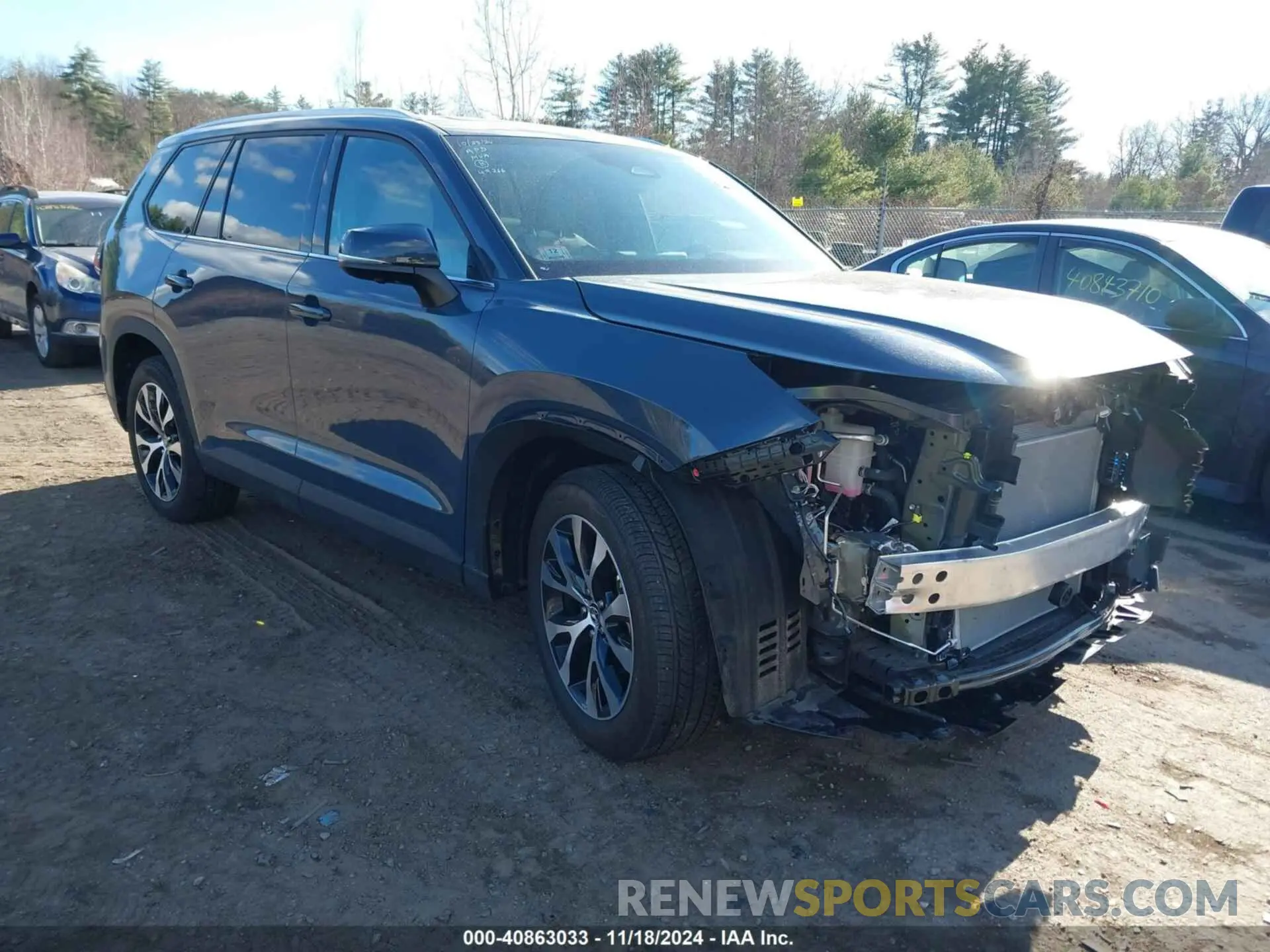 1 Photograph of a damaged car 5TDADAB59RS004811 TOYOTA GRAND HIGHLANDER 2024