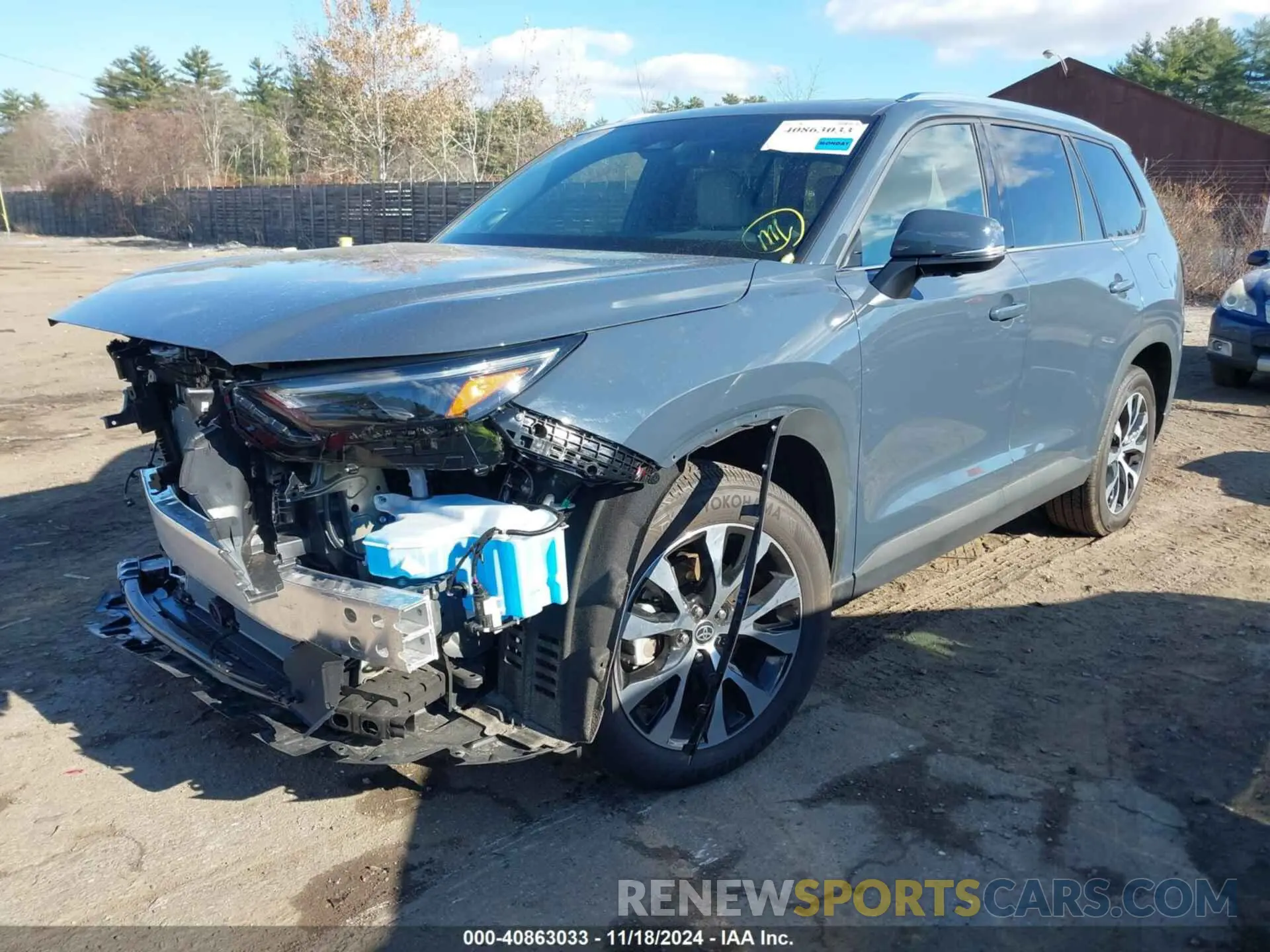 2 Photograph of a damaged car 5TDADAB59RS004811 TOYOTA GRAND HIGHLANDER 2024