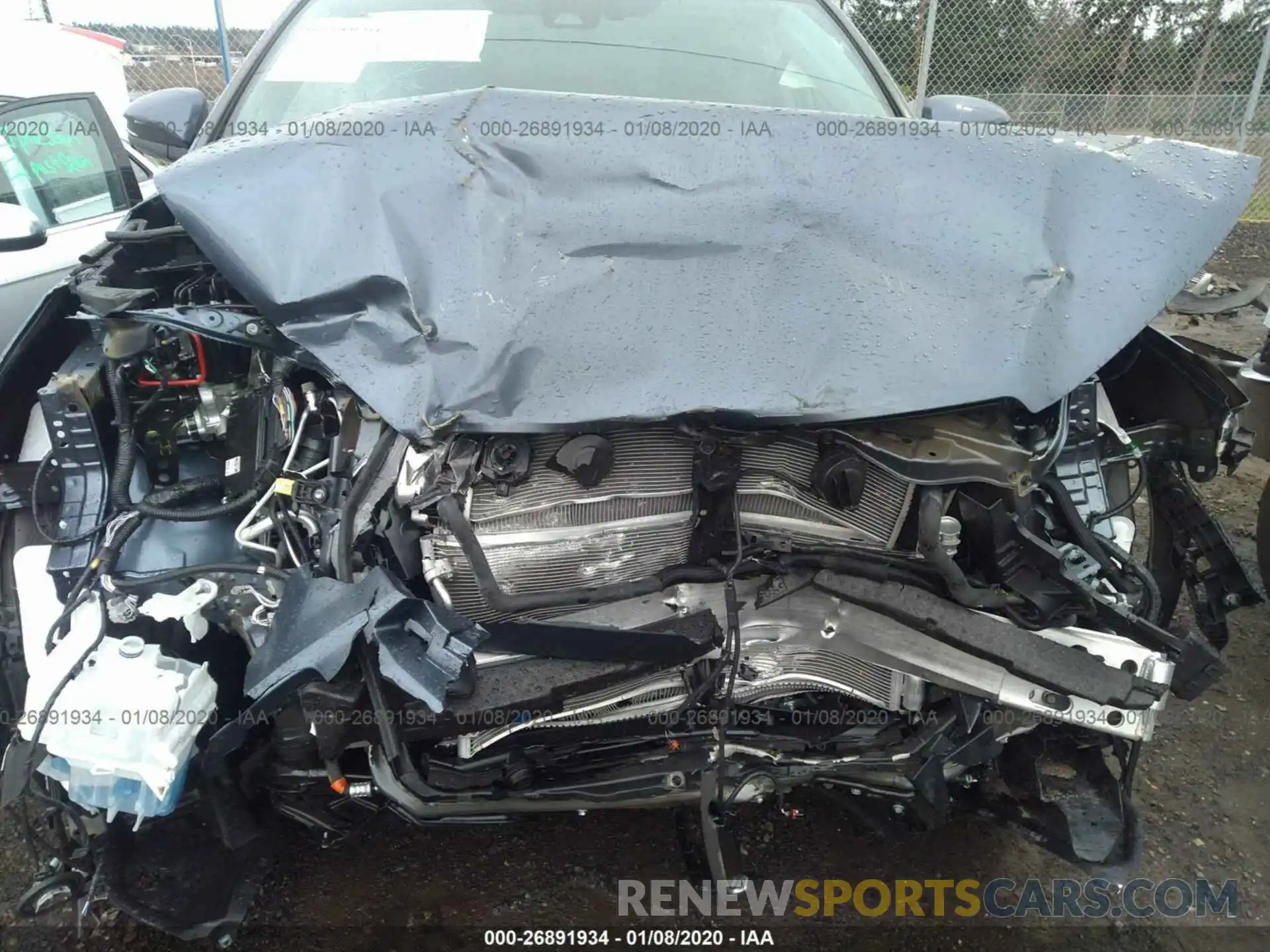 6 Photograph of a damaged car 5TDBGRFH3KS067293 TOYOTA HIGHLANDER 2019