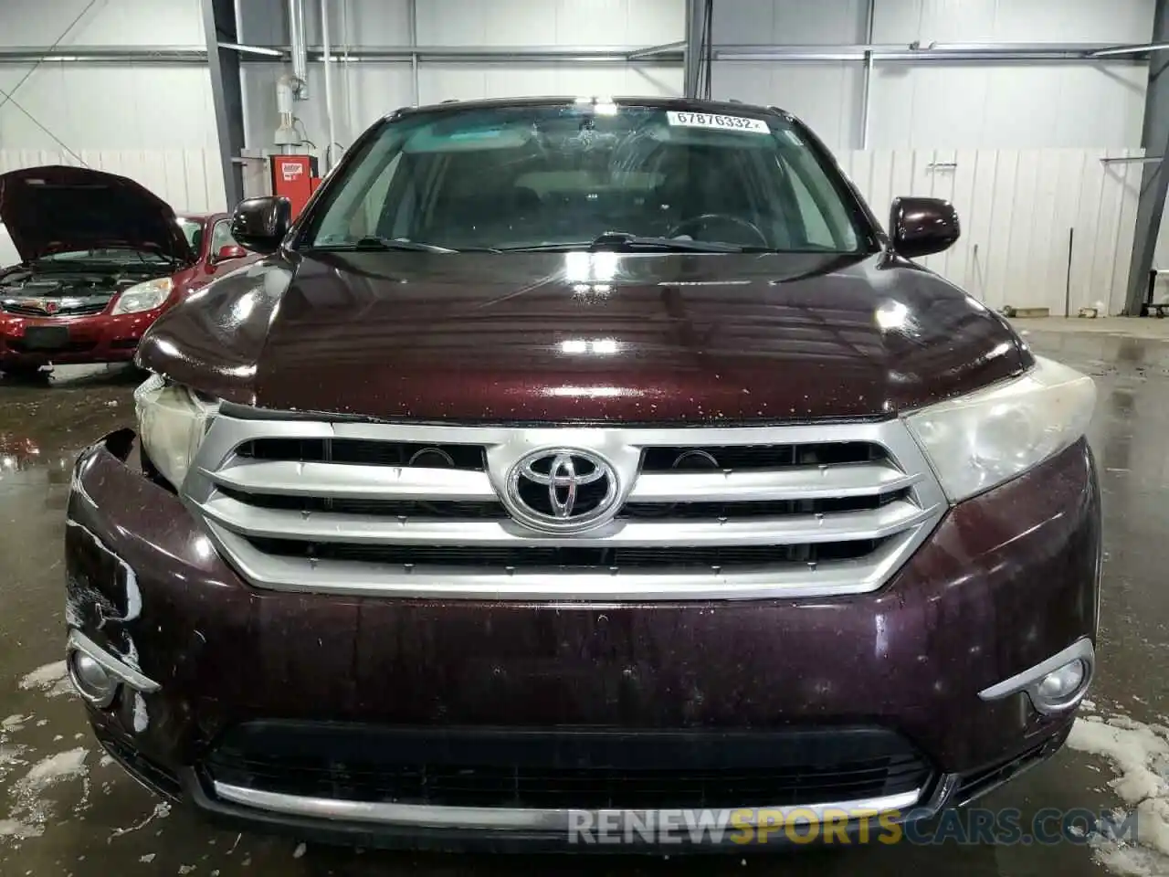 5 Photograph of a damaged car 5TDBK3EHXBS041657 TOYOTA HIGHLANDER 2019