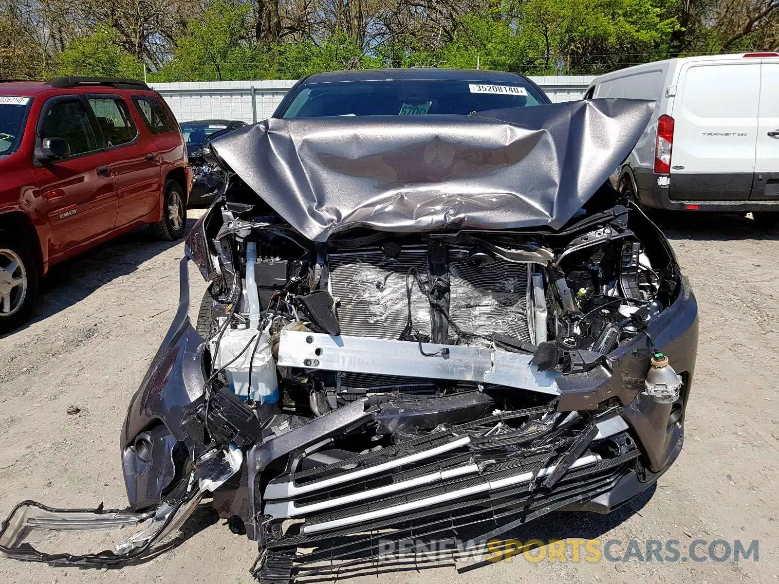7 Photograph of a damaged car 5TDBZRFH1KS723789 TOYOTA HIGHLANDER 2019