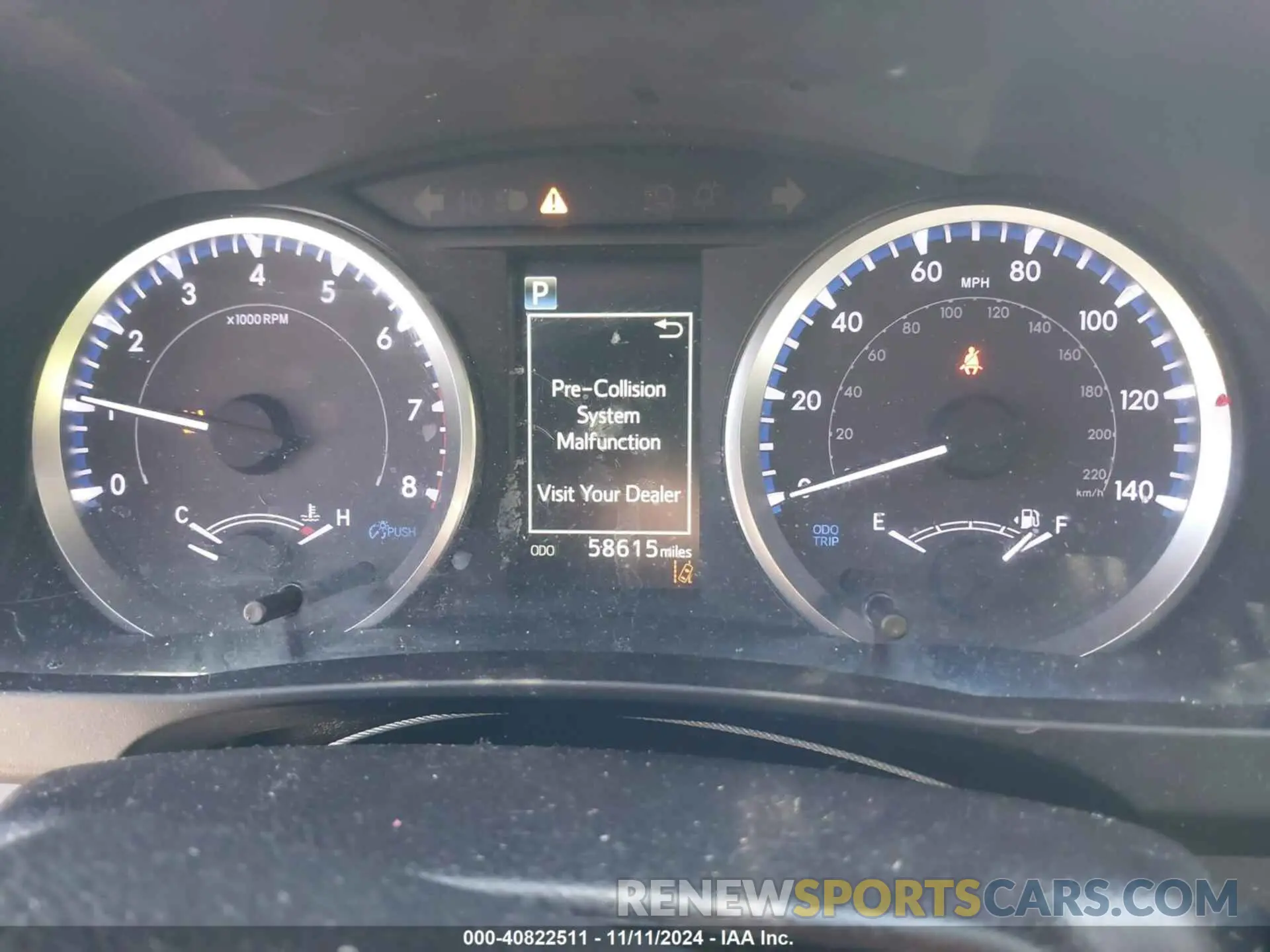 7 Photograph of a damaged car 5TDBZRFH2KS713790 TOYOTA HIGHLANDER 2019