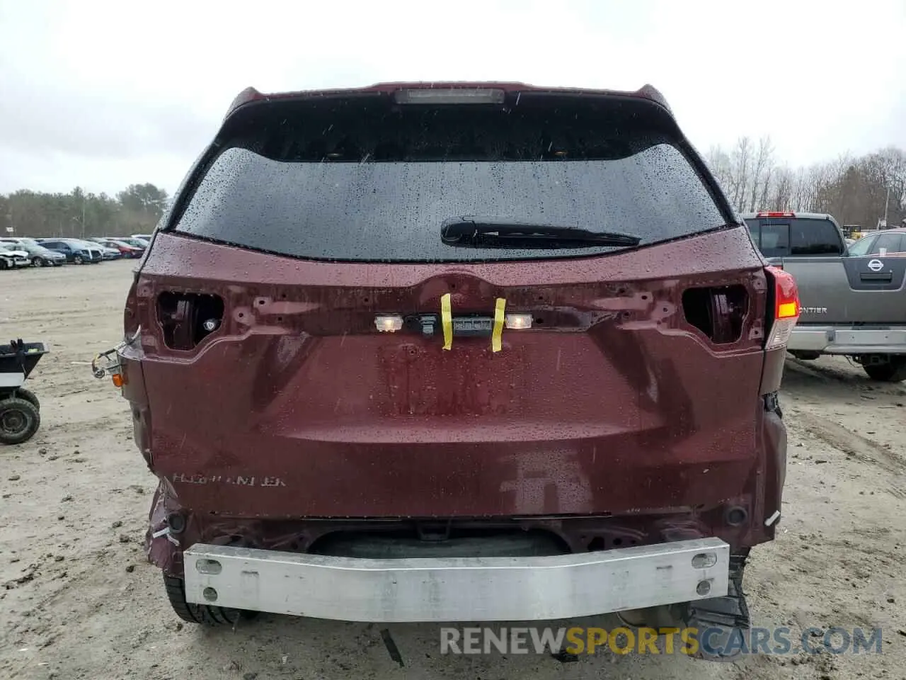 6 Photograph of a damaged car 5TDBZRFH4KS711202 TOYOTA HIGHLANDER 2019