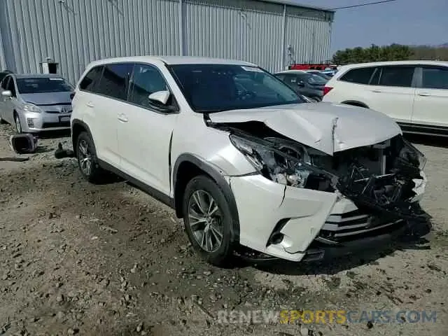 14 Photograph of a damaged car 5TDBZRFH5KS707188 TOYOTA HIGHLANDER 2019