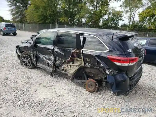 10 Photograph of a damaged car 5TDBZRFH7KS976695 TOYOTA HIGHLANDER 2019