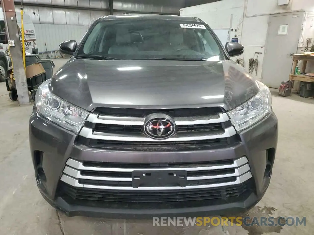 5 Photograph of a damaged car 5TDBZRFH8KS726401 TOYOTA HIGHLANDER 2019