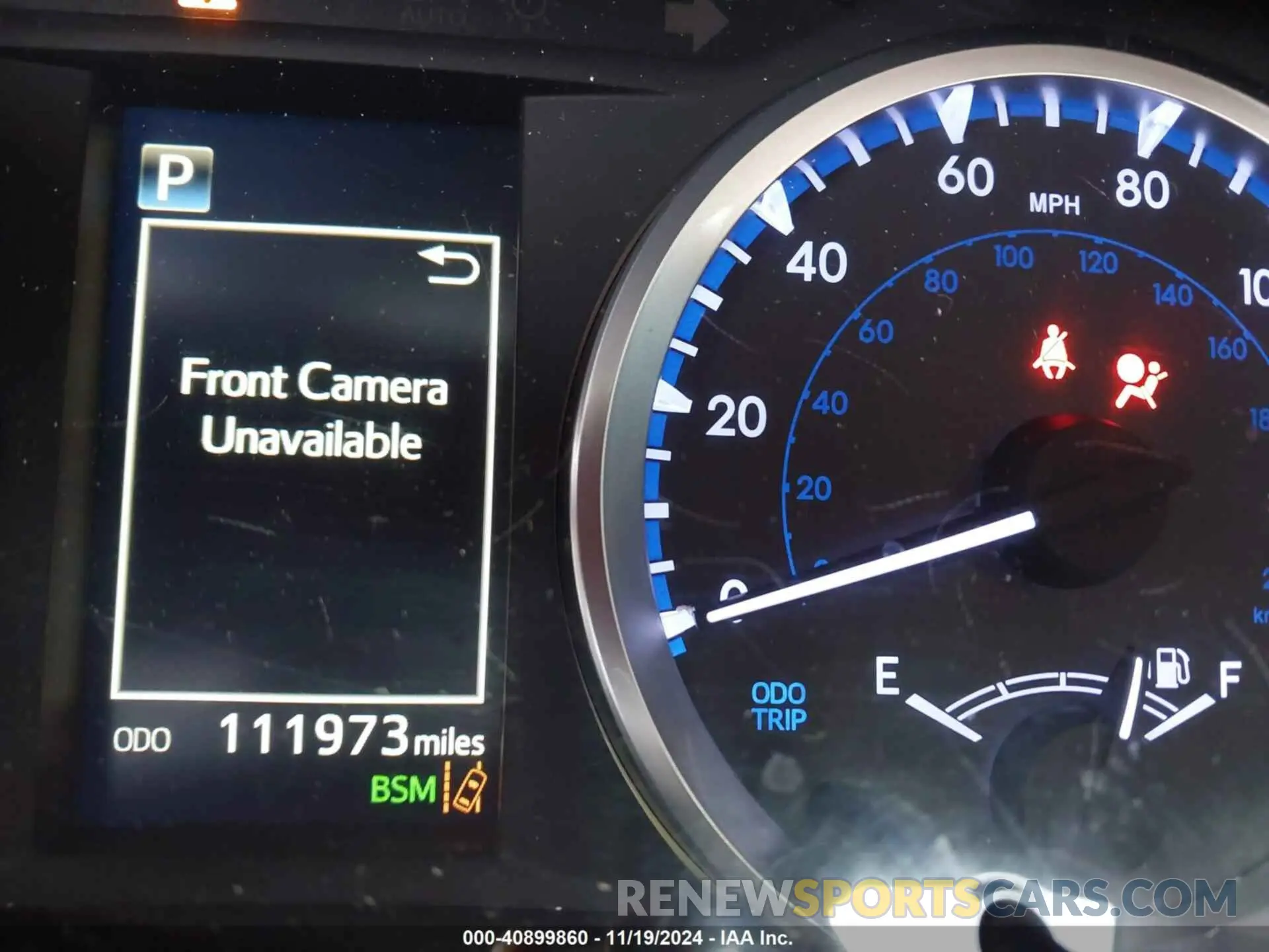 7 Photograph of a damaged car 5TDBZRFH9KS932424 TOYOTA HIGHLANDER 2019