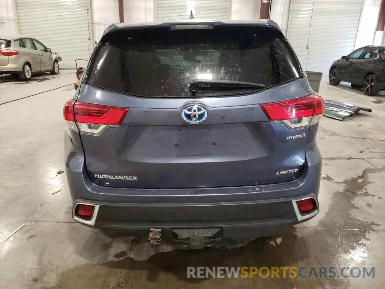 6 Photograph of a damaged car 5TDDGRFH0KS064019 TOYOTA HIGHLANDER 2019