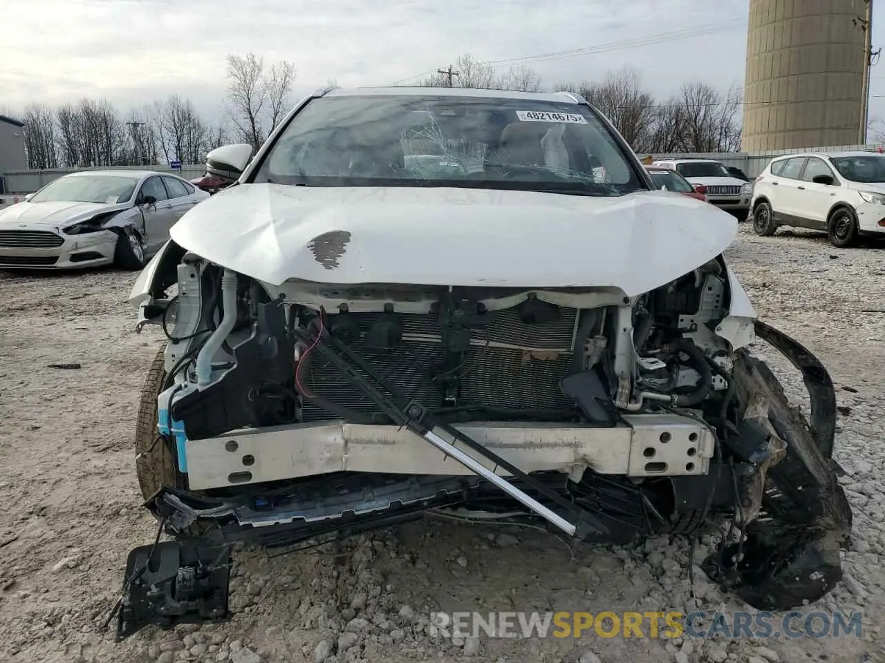 5 Photograph of a damaged car 5TDDGRFH1KS069150 TOYOTA HIGHLANDER 2019