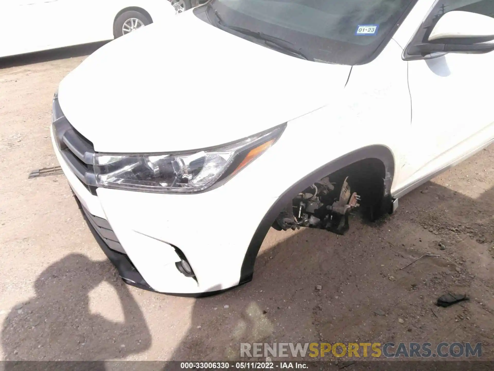 6 Photograph of a damaged car 5TDDGRFH2KS059890 TOYOTA HIGHLANDER 2019