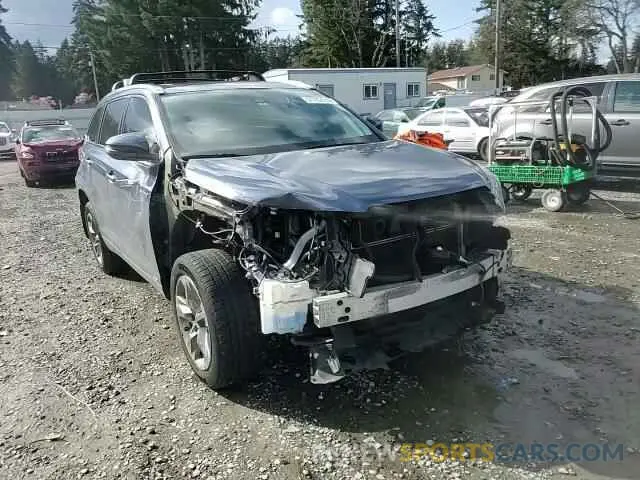 11 Photograph of a damaged car 5TDDGRFH3KS053354 TOYOTA HIGHLANDER 2019