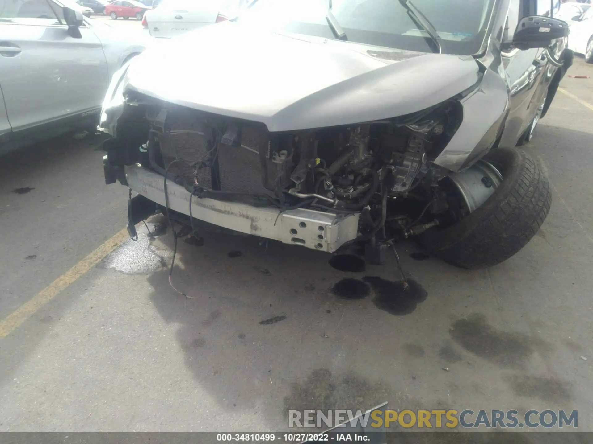 6 Photograph of a damaged car 5TDDGRFH7KS064227 TOYOTA HIGHLANDER 2019