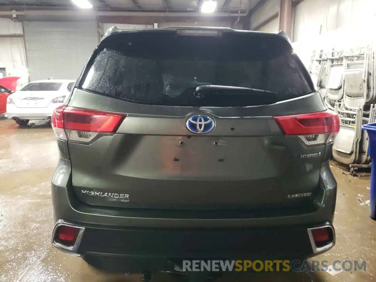 6 Photograph of a damaged car 5TDDGRFH9KS054086 TOYOTA HIGHLANDER 2019