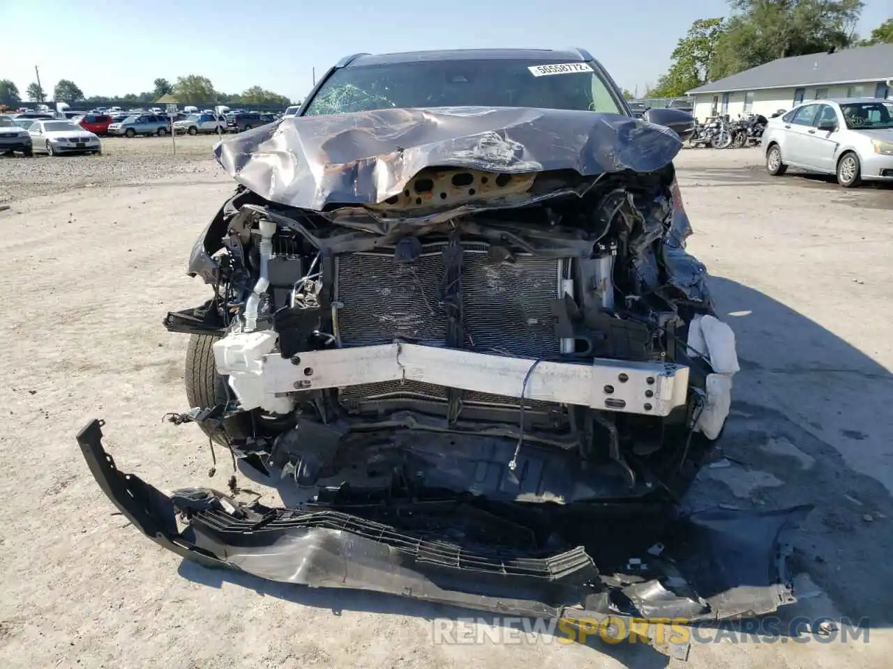 9 Photograph of a damaged car 5TDDZRFH3KS986133 TOYOTA HIGHLANDER 2019