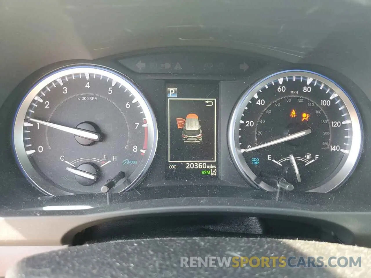 9 Photograph of a damaged car 5TDDZRFH6KS712523 TOYOTA HIGHLANDER 2019