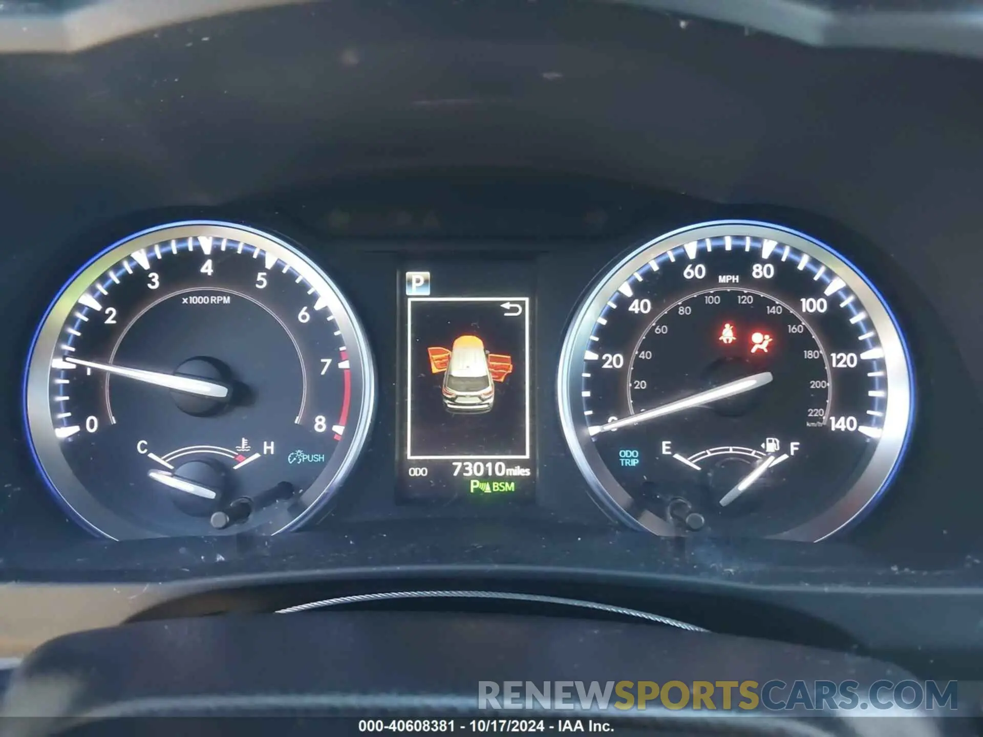 7 Photograph of a damaged car 5TDDZRFH6KS735090 TOYOTA HIGHLANDER 2019