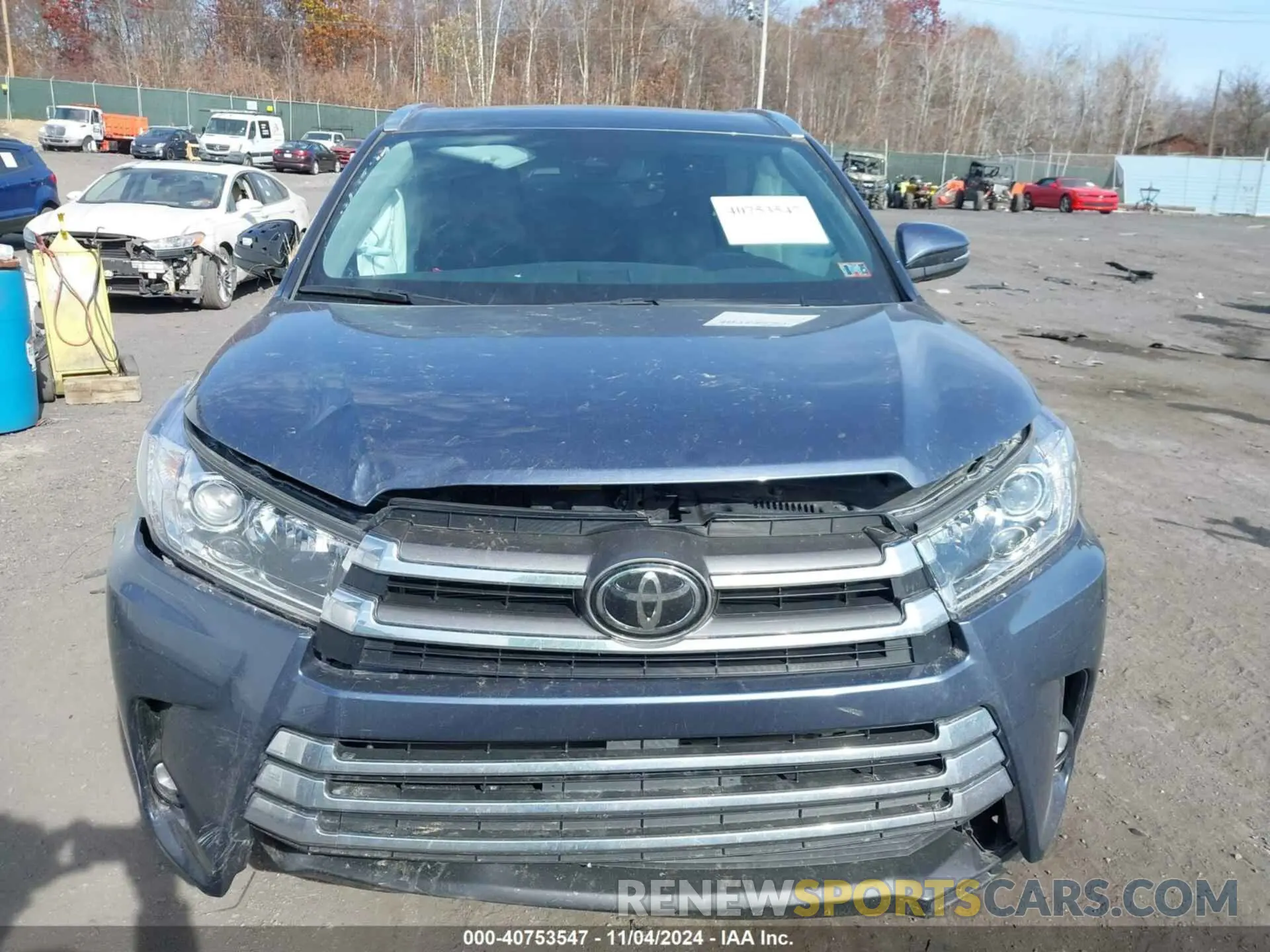 12 Photograph of a damaged car 5TDDZRFH6KS976423 TOYOTA HIGHLANDER 2019