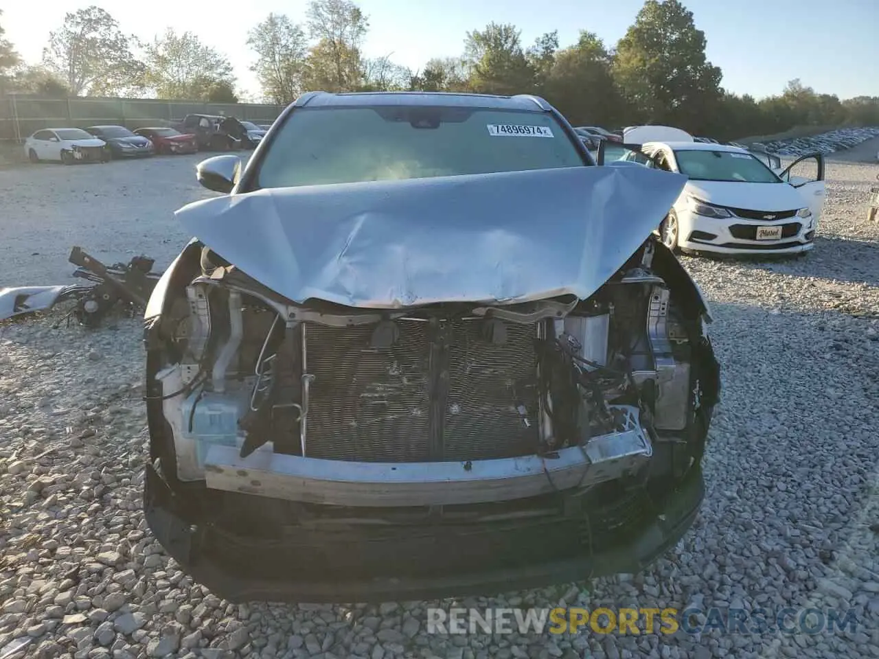 5 Photograph of a damaged car 5TDDZRFH7KS995692 TOYOTA HIGHLANDER 2019