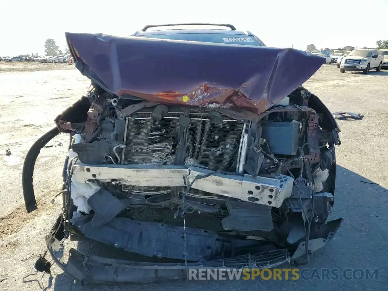 5 Photograph of a damaged car 5TDDZRFH8KS917566 TOYOTA HIGHLANDER 2019