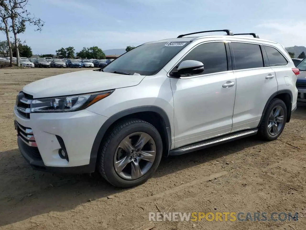 1 Photograph of a damaged car 5TDDZRFH8KS932410 TOYOTA HIGHLANDER 2019