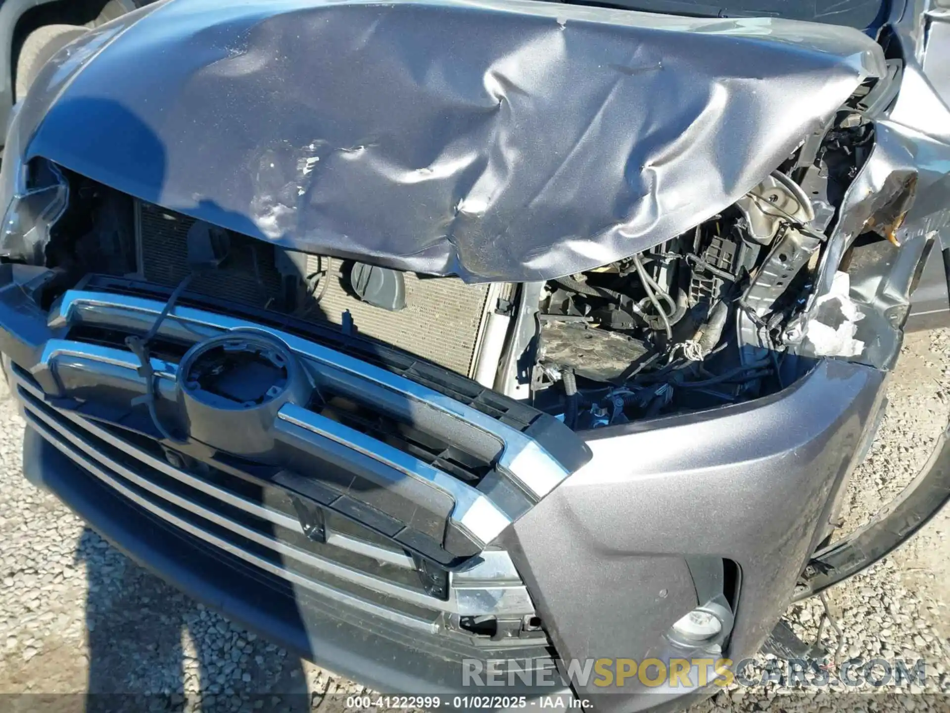 6 Photograph of a damaged car 5TDDZRFH8KS980392 TOYOTA HIGHLANDER 2019