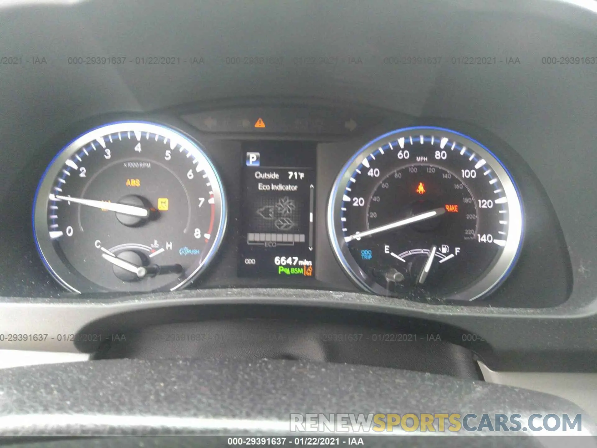 7 Photograph of a damaged car 5TDDZRFHXKS706661 TOYOTA HIGHLANDER 2019