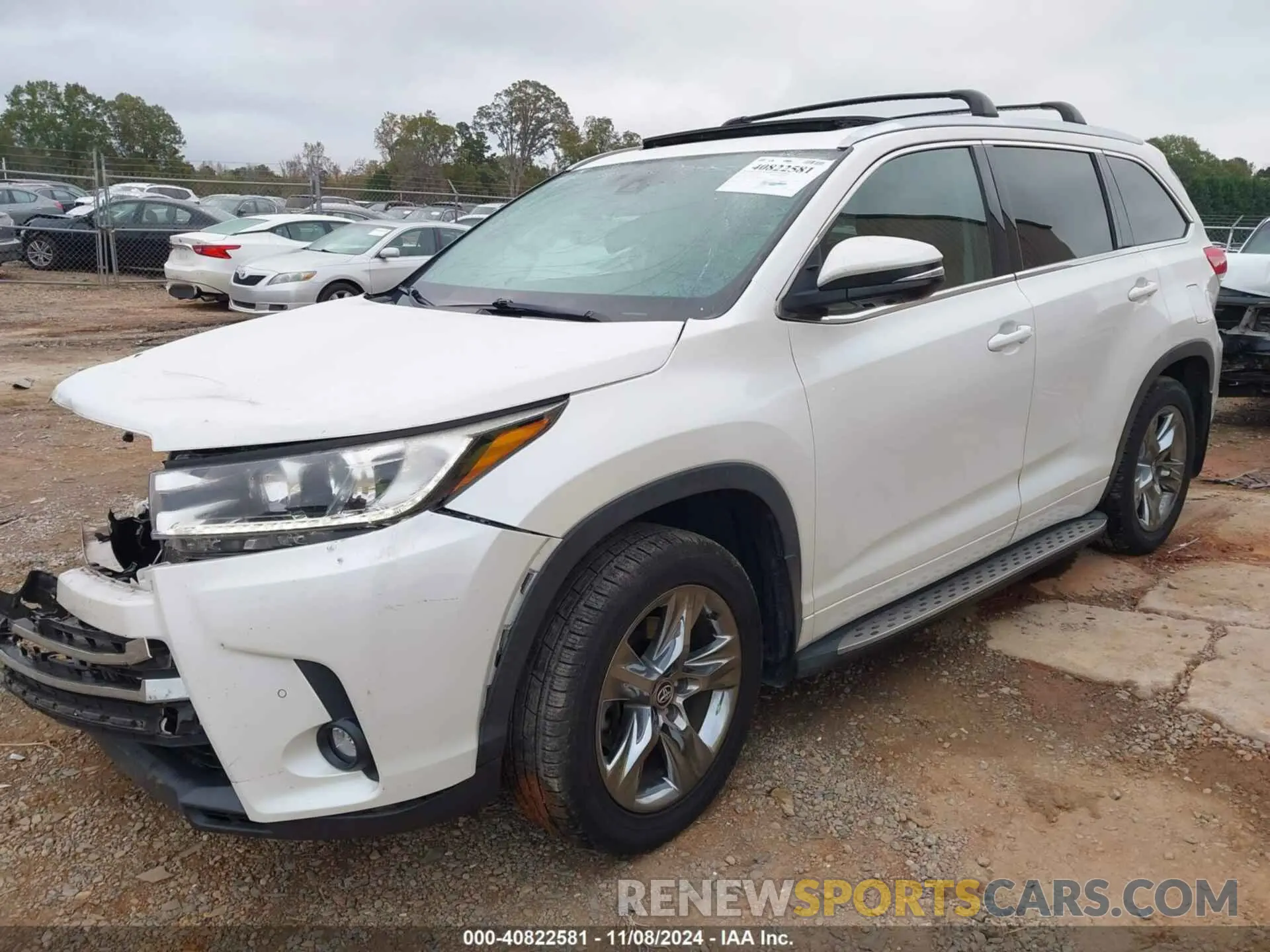 2 Photograph of a damaged car 5TDDZRFHXKS930187 TOYOTA HIGHLANDER 2019