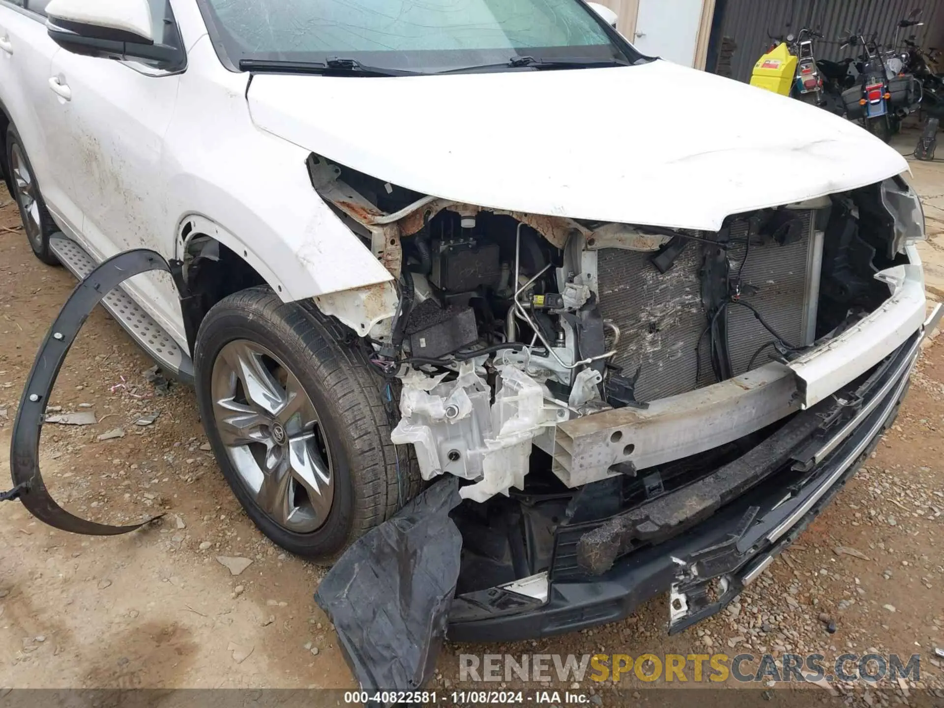 6 Photograph of a damaged car 5TDDZRFHXKS930187 TOYOTA HIGHLANDER 2019