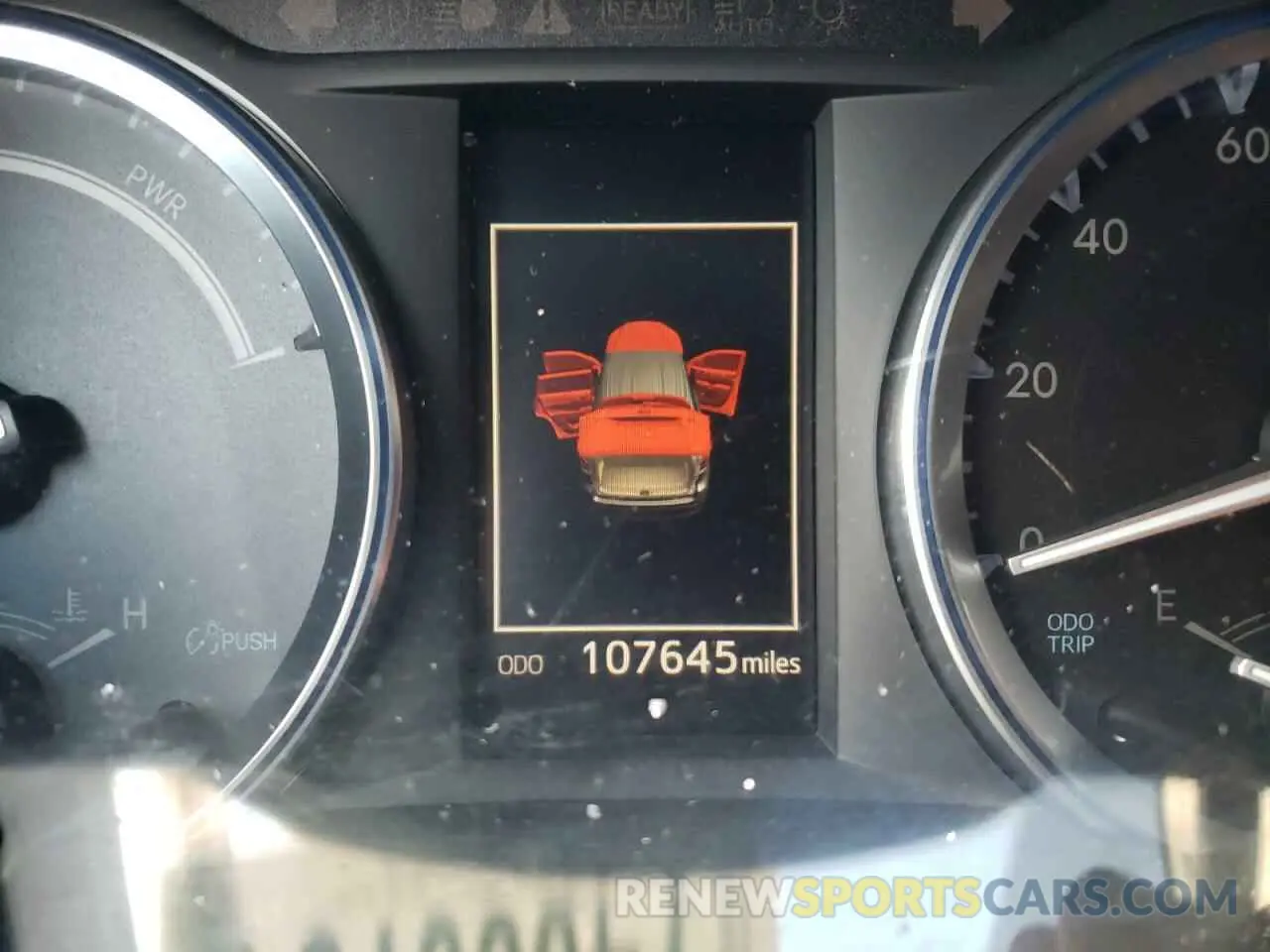 9 Photograph of a damaged car 5TDJGRFH0KS054500 TOYOTA HIGHLANDER 2019