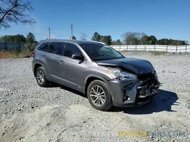 12 Photograph of a damaged car 5TDJGRFH2KS066695 TOYOTA HIGHLANDER 2019