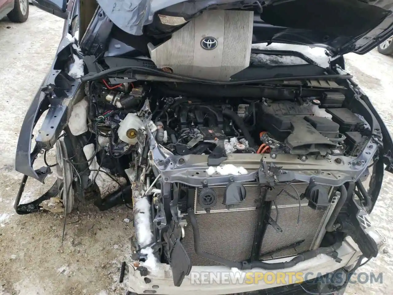 7 Photograph of a damaged car 5TDJGRFH5KS072460 TOYOTA HIGHLANDER 2019