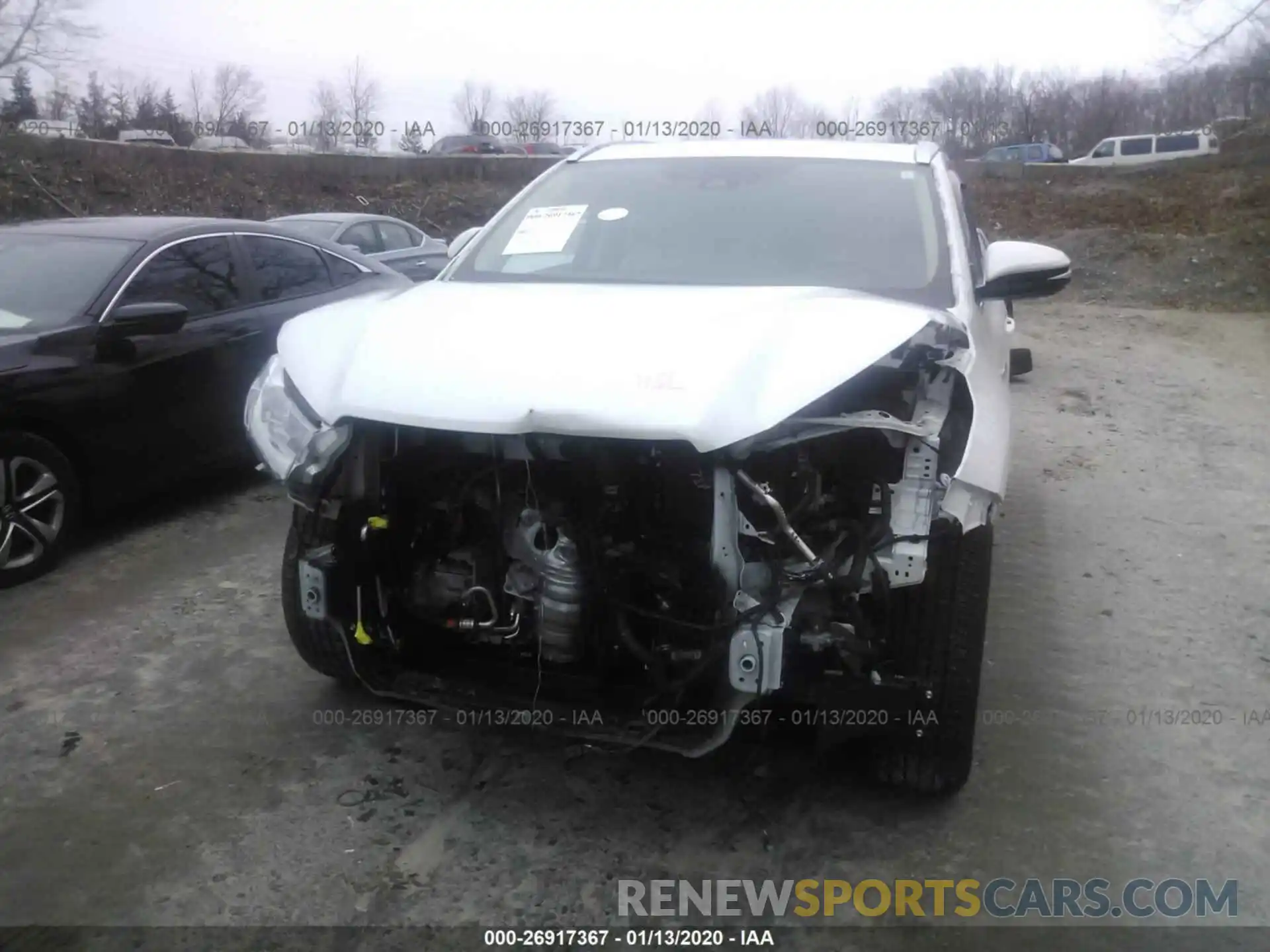 6 Photograph of a damaged car 5TDJGRFH6KS057272 TOYOTA HIGHLANDER 2019