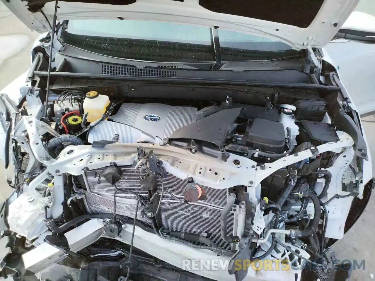 7 Photograph of a damaged car 5TDJGRFH6KS067591 TOYOTA HIGHLANDER 2019