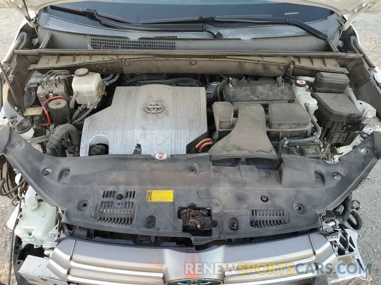 12 Photograph of a damaged car 5TDJGRFH8KS057323 TOYOTA HIGHLANDER 2019