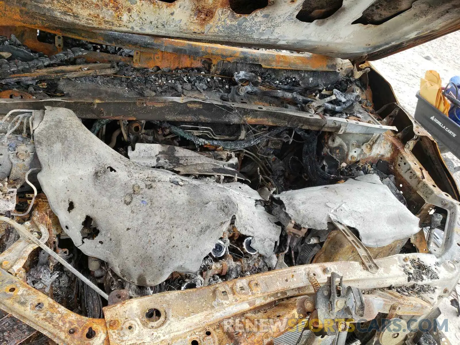 7 Photograph of a damaged car 5TDJGRFHXKS076374 TOYOTA HIGHLANDER 2019