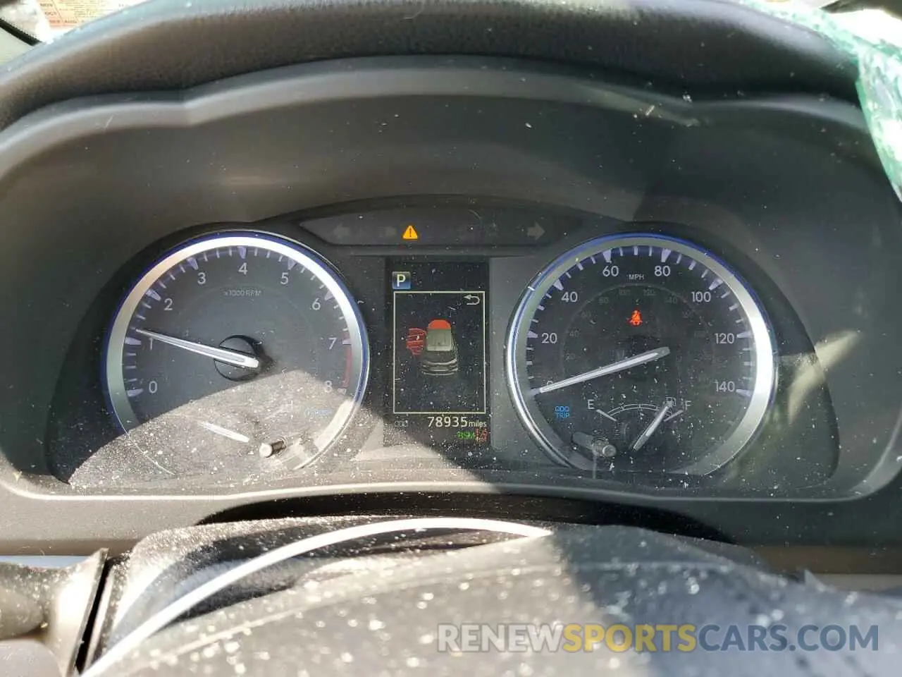 9 Photograph of a damaged car 5TDJZRFH0KS582516 TOYOTA HIGHLANDER 2019